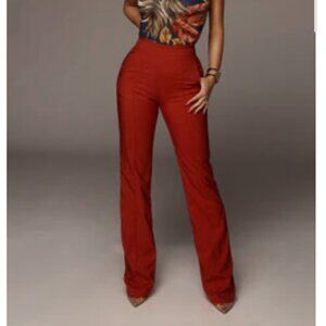 High wasted trousers